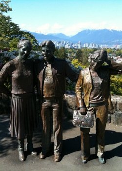 Statues in Queen Elizabeth Park